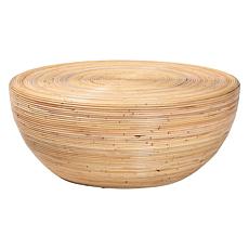 bali and pari Tokyo Rattan Round Coffee Table