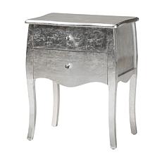 Baxton Studio Patrice Classic and Traditional Wood 2 Drawer End Table