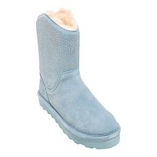 BEARPAW® Glam Platform Low Suede Boot with Rain Repellent