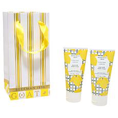 Beekman 1802 G.O.A.T. 2-Piece 2 oz. Hand Cream Gift Set Sunshine Lemon