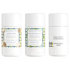 Beekman 1802 Goat Milk Assorted Milk Stick Deodorant 3-pack Auto-Ship®