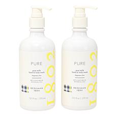 Beekman 1802 Goat Milk Hand & Body Wash Duo - Pure Fragrance-Free