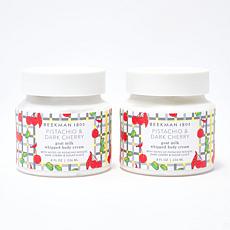 Beekman 1802 Goat Milk Pistachio Dark Cherry Body Cream 2-pack