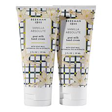 Beekman 1802 Goat Milk Vanilla Absolute Hand Cream 2-pack