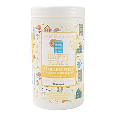 Beekman 1802 Happy Place 100-count Stainless Steel Cleaning Wipes