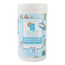 Beekman 1802 Happy Place 100-count Stainless Steel Cleaning Wipes