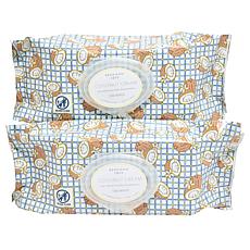 Beekman 1802 Lavender Goat Milk Cleansing Face Wipes Duo