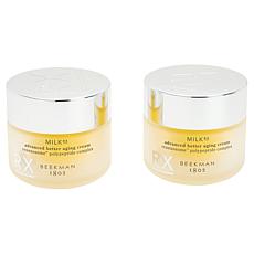 Beekman 1802 Milk RX Advanced Better Aging Cream 2-pack