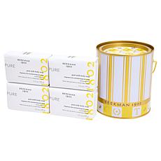 Beekman 1802 Pure Goat Milk 4-piece Soap and Pail Gift Set