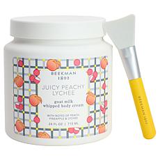 Beekman 1802 Supersize Peach Lychee Body Cream with Spatula
