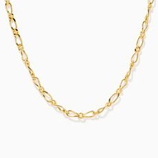 Bellezza Bronze Chain Necklace 18"