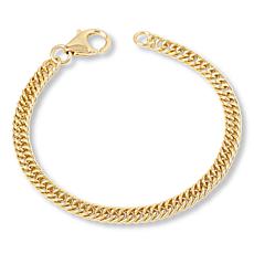 Bellezza Bronze Polished 5mm Rolo-Link Chain Bracelet