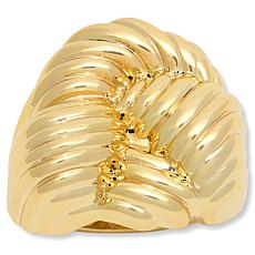 Bellezza Bronze Ridged Love Knot Ring