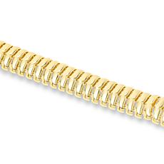 Bellezza Bronze Whale's Tail Linked Bracelet