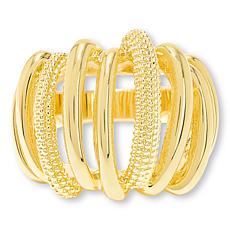 Bellezza Illusion Bronze Multirow Ring