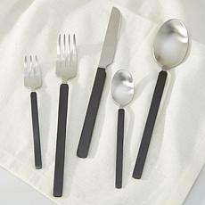 BergHOFF 20pc Flatware Set in Smokey Black