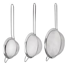 Berghoff 3pc Stainless Steel Graduated Strainer Set