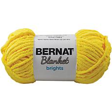 Bernat Blanket Brights Big Ball Yarn - School Bus Yellow