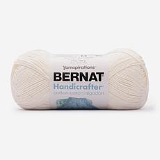 Bernat Handicrafter Cotton Yarn - Solid Soft Cream