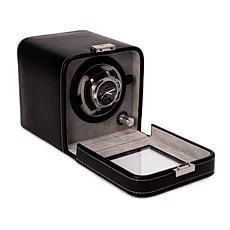 Bey-Berk Black Leather Single Watch Winder