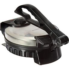 Brentwood 8" Tortilla Maker - Stainless Steel / Black