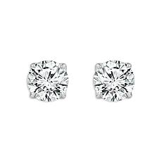 Bright Halo 1 ctw Lab-Grown Diamond Stud Earrings