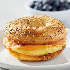 Brooklyn Food Group 12-pc 4oz. Bacon, Egg & Cheddar Bagel Sandwich AS®