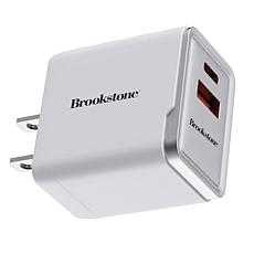 Brookstone Dual Port PD 30 Wall Charger