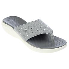 Bzees Cruise Bright Machine Washable Thong Sandal