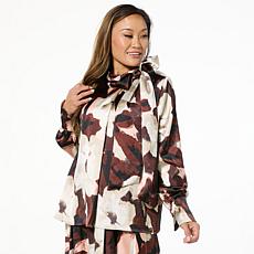 C Wonder Bow Neck Blouse