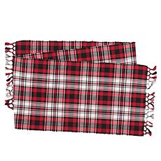 C&F Home Fireside Plaid Table Runner