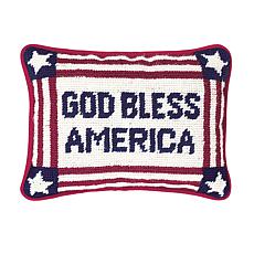 C&F Home God Bless America Pillow