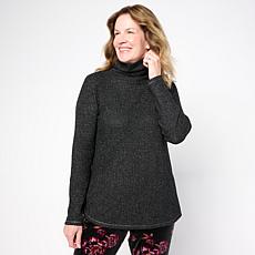 CC Shimmer Waffle Nck Pullover