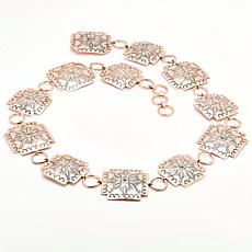 Chaco Canyon Hand-Stamped Copper Concho Belt