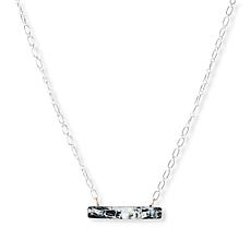 Chaco Canyon White Buffalo Howlite Bar Chain Necklace 