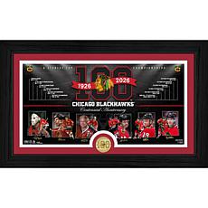 Chicago Blackhawks 100th Anniversary NHL Timeline Photo Mint LE 2026