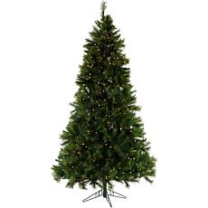 Christmas Time 7.5' Pennsylvania Pine Artificial Tree w/ Clear Lights