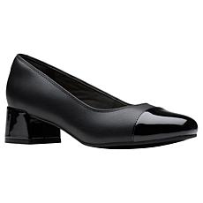 Clarks Collection Iridessa May Cap Toe Pump