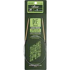 Clover 24" Bamboo Circular Needles - Size 2/2.75mm
