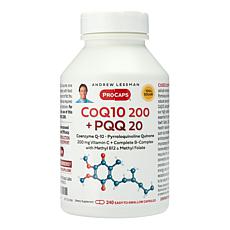 CoEnzyme Q10 200 + PQQ 20 - 240 Capsules