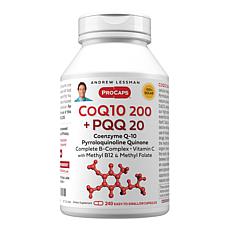 CoEnzyme Q10 200 + PQQ 20 - 240 Capsules