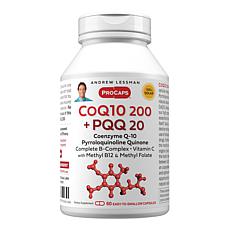CoEnzyme Q10 200 + PQQ 20 - 60 Capsules