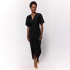 Colleen Lopez Front Drape Pullover Dress
