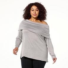 Colleen Lopez Super Soft Convertible Shimmer Sweater