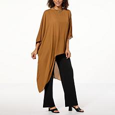 Colleen Lopez Woven Asymmetric Drama Top