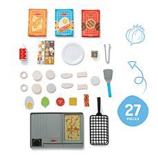 Color-Changing Play Food with Grill, Griddle & Deep Fryer Set
