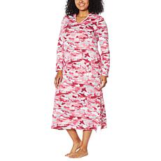 Comfort Code Brushed Ultra Knit Long-Sleeve Hooded Lounger
