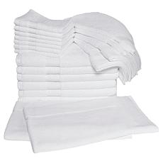 Concierge Collection 100% Cotton 20-piece Bath Towel Set 