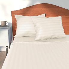 Concierge Collection Egyptian Dobby Sheet Set - Twin