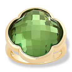 Connie Craig Carroll Jewelry Annie Gem Doublet Clover Ring